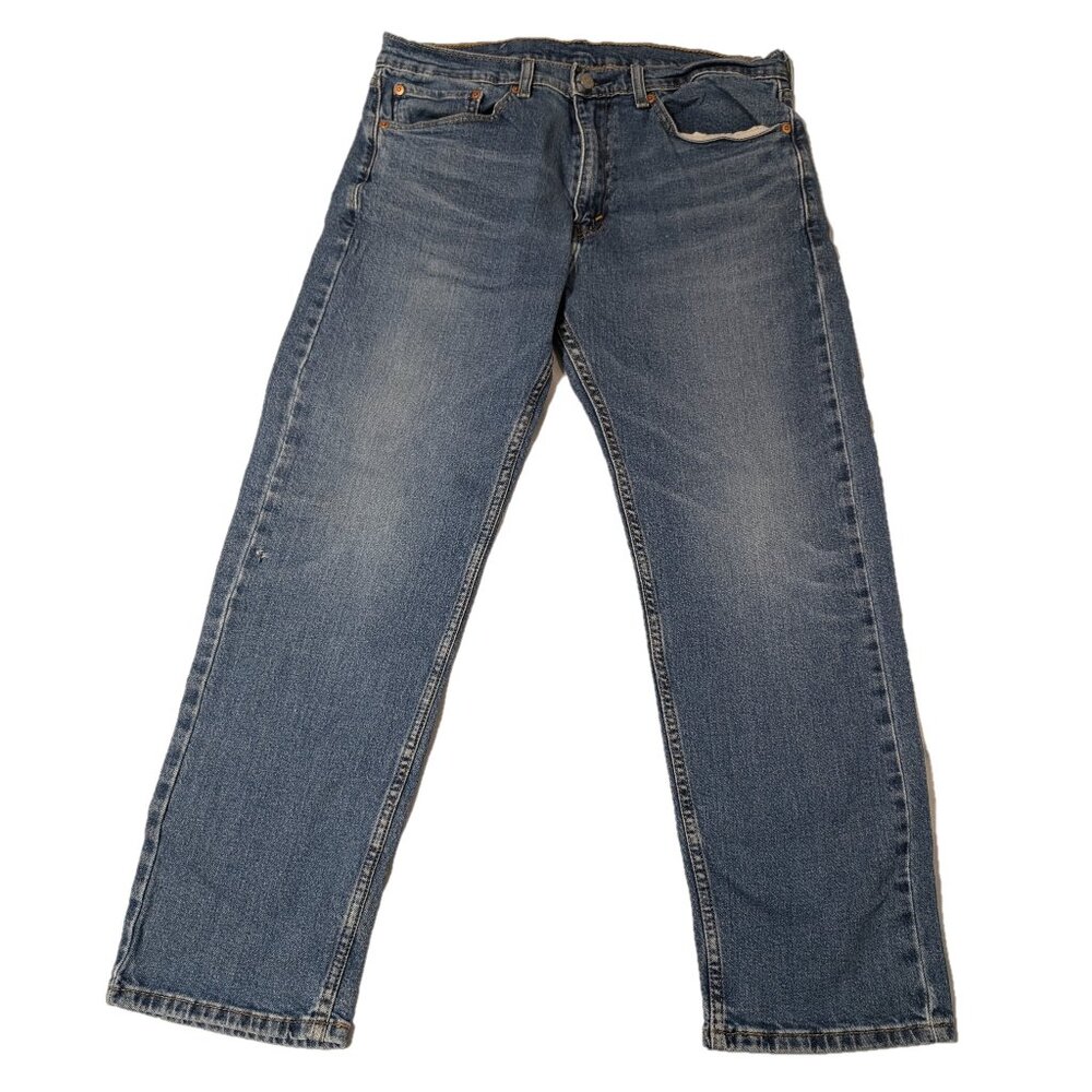 Levi's 505 Regular Fit Straight Jeans Men's Size 34 x 30